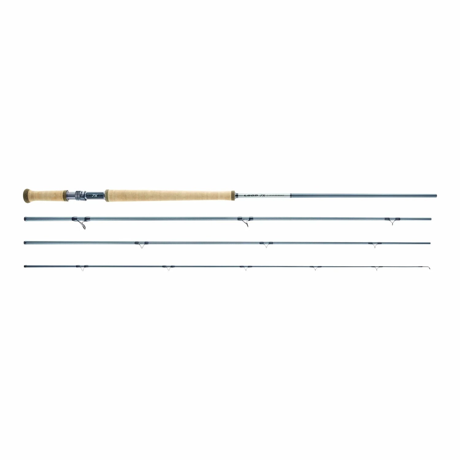 7 X Double Hand Rod Medium Fast Action - 14' #9, 4-piece