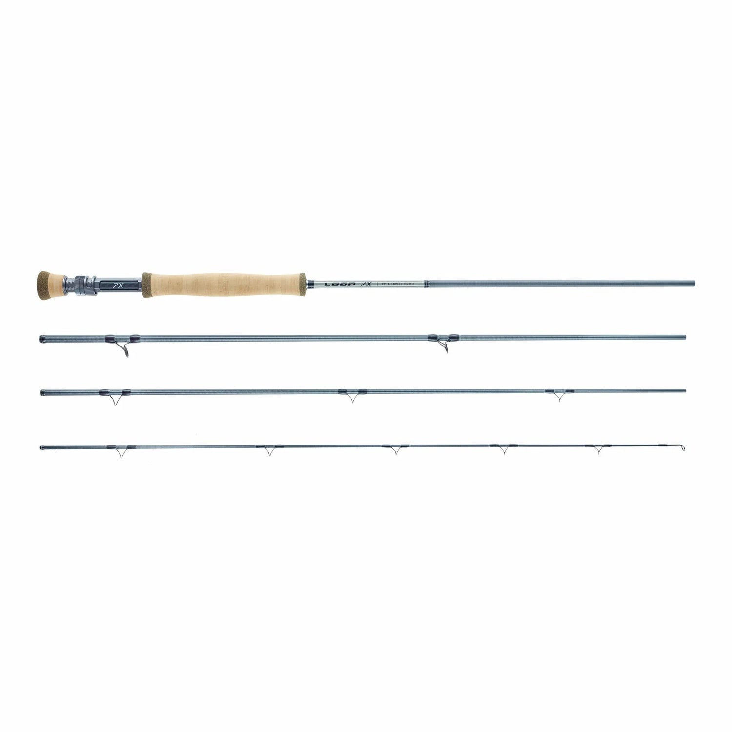 7 X Single Hand Rod - 10' #3, 4-piece